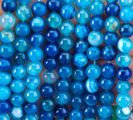 الحجر الأزرق المقطوعة الأجوت الخفيفة الشعيرات الحجر الأزرق شبه الثمين لصنع المجوهرات DIY