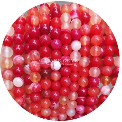 بيع بالجملة الحجر الكريم الطبيعي حبات حلقية فضفاضة 8mm غبس أزرق حبات حلقية فضفاضة حبات حميتيت حبات مسافة لصنع المجوهرات