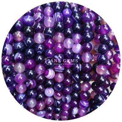 بيع بالجملة الحجر الكريم الطبيعي حبات حلقية فضفاضة 8mm غبس أزرق حبات حلقية فضفاضة حبات حميتيت حبات مسافة لصنع المجوهرات