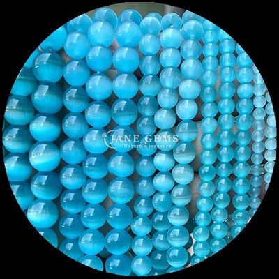 اللون الوردي الأصفر البحيرة الزرقاء اللون اللؤلؤة قابلة للتخصيص شكل مستدير حبات العين حبات العين للهدايا