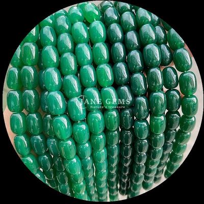 الأحجار الكريمة حبة الدالماسية الياسف الكريستال الطبيعي الحجر الكريم البرميل شكل خيوط حبة فضفاضة لصنع المجوهرات