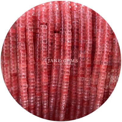 حبات الكريستال الزاوية اليمنى الشكل الدالماتينية الياسبر حبات فضفاضة لصنع الحرف اليدوية