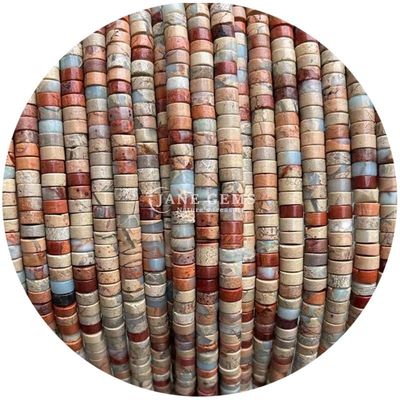 حبات الكريستال الزاوية اليمنى الشكل الدالماتينية الياسبر حبات فضفاضة لصنع الحرف اليدوية