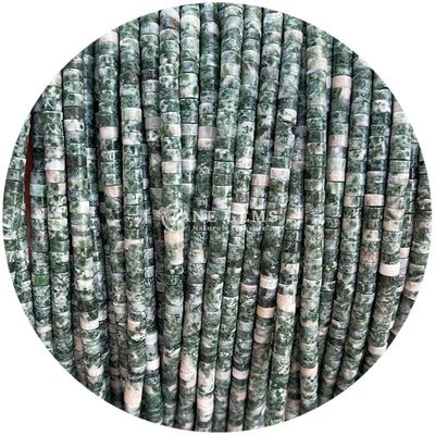 حبات الكريستال الزاوية اليمنى الشكل الدالماتينية الياسبر حبات فضفاضة لصنع الحرف اليدوية