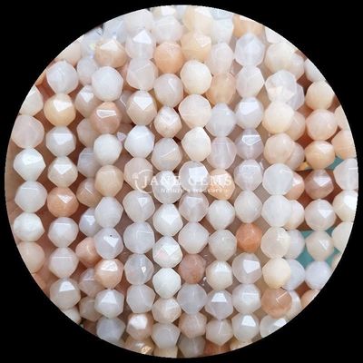 حبات الماس الطبيعي المجانية المجانية مورجانيت الوردي الأفنتورين الخيوط المجانية لصنع المجوهرات