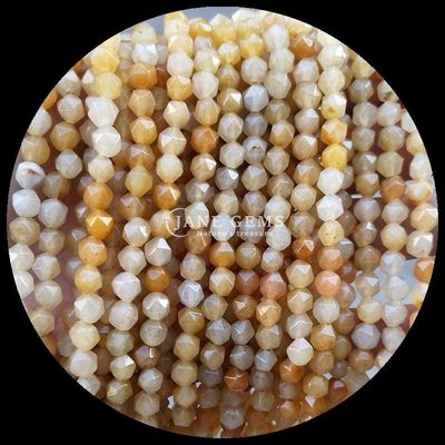 حبات الماس الطبيعي المجانية المجانية مورجانيت الوردي الأفنتورين الخيوط المجانية لصنع المجوهرات