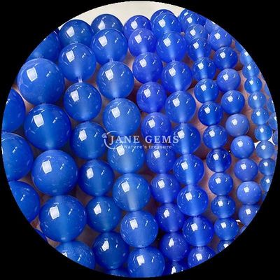 8 ملم مستديرة ملمع حجارة كريمة طبيعية حبات للجواهر صنع أساور DIY قلادات في العديد من الألوان