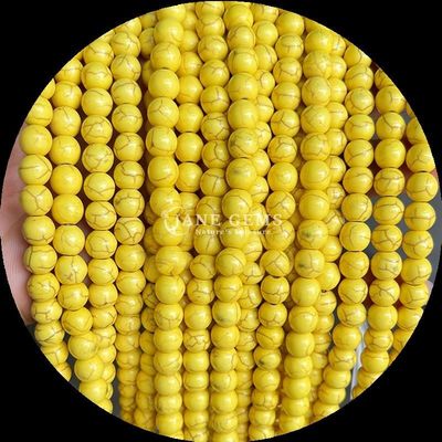 حجارة كريمة طبيعية في ألوان مختلفة ، مجوهرات DIY حجارة الفيروزية
