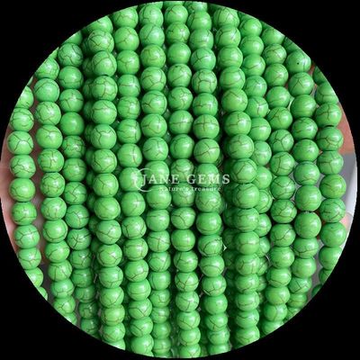 حجارة كريمة طبيعية في ألوان مختلفة ، مجوهرات DIY حجارة الفيروزية