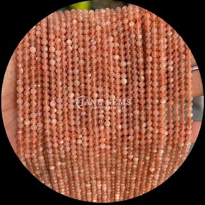 خيوط حبات الأميثست متعددة الألوان حجارة بيضاء مستديرة لصنع المجوهرات من الحجارة الكريستالية