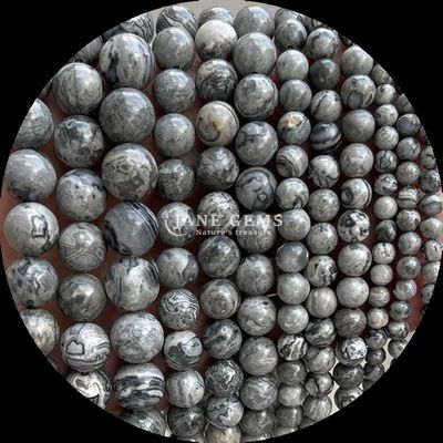 الأحجار الكريمة حبة مستديرة الشكل 8mm الطبيعية لشركات توزيع الأحجار الكريمة B2B الأحجار الكريستالية المختلفة للشفاء الزيبرا ياسبر الأمازونيت وأكثر للقيام بنفسك