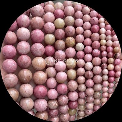 الأحجار الكريمة حبة مستديرة الشكل 8mm الطبيعية لشركات توزيع الأحجار الكريمة B2B الأحجار الكريستالية المختلفة للشفاء الزيبرا ياسبر الأمازونيت وأكثر للقيام بنفسك