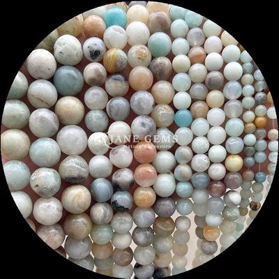 الأحجار الكريمة حبة مستديرة الشكل 8mm الطبيعية لشركات توزيع الأحجار الكريمة B2B الأحجار الكريستالية المختلفة للشفاء الزيبرا ياسبر الأمازونيت وأكثر للقيام بنفسك