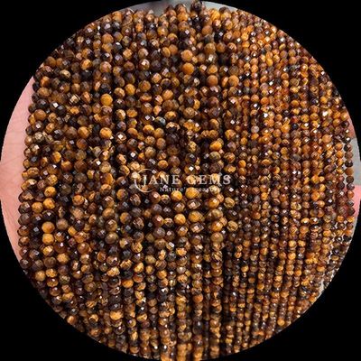 8 ملم حجارة ثمينة متعددة الألوان حبات الياسبر الحمراء العين النمرية الكريستالية ذات الأوجه المصغرة العلاجية الخيوط الشاغرة للحلي للتصميم والإنتاج
