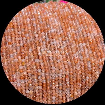 الحجارة المستديرة الخرز الاختيار النهائي لصنع المجوهرات DIY والاكسسوارات المخصصة أنواع مختلفة الروبي زوزيت الفراولة الكوارتز مصغرة الوجوه حبات حبات فضفاضة الكريستال الحجارة العلاجية